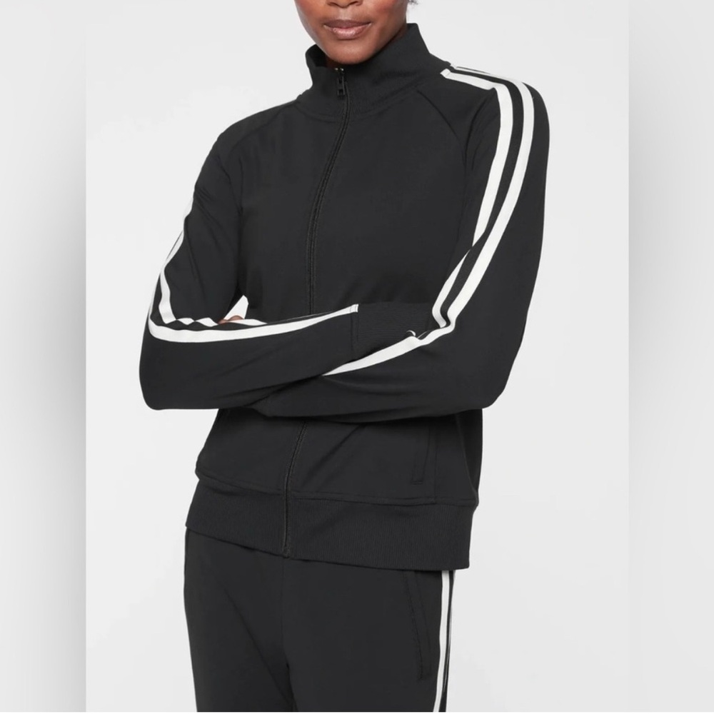 Athleta track jacket size small, new